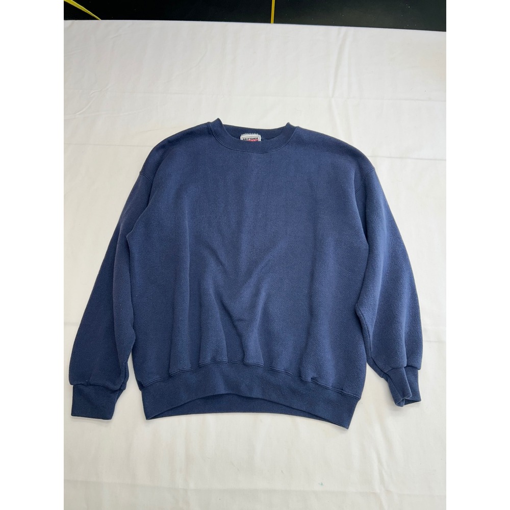 Brittania Levi Strauss Sweatshirt Mens Large Navy Blue Good Vintage Crewneck